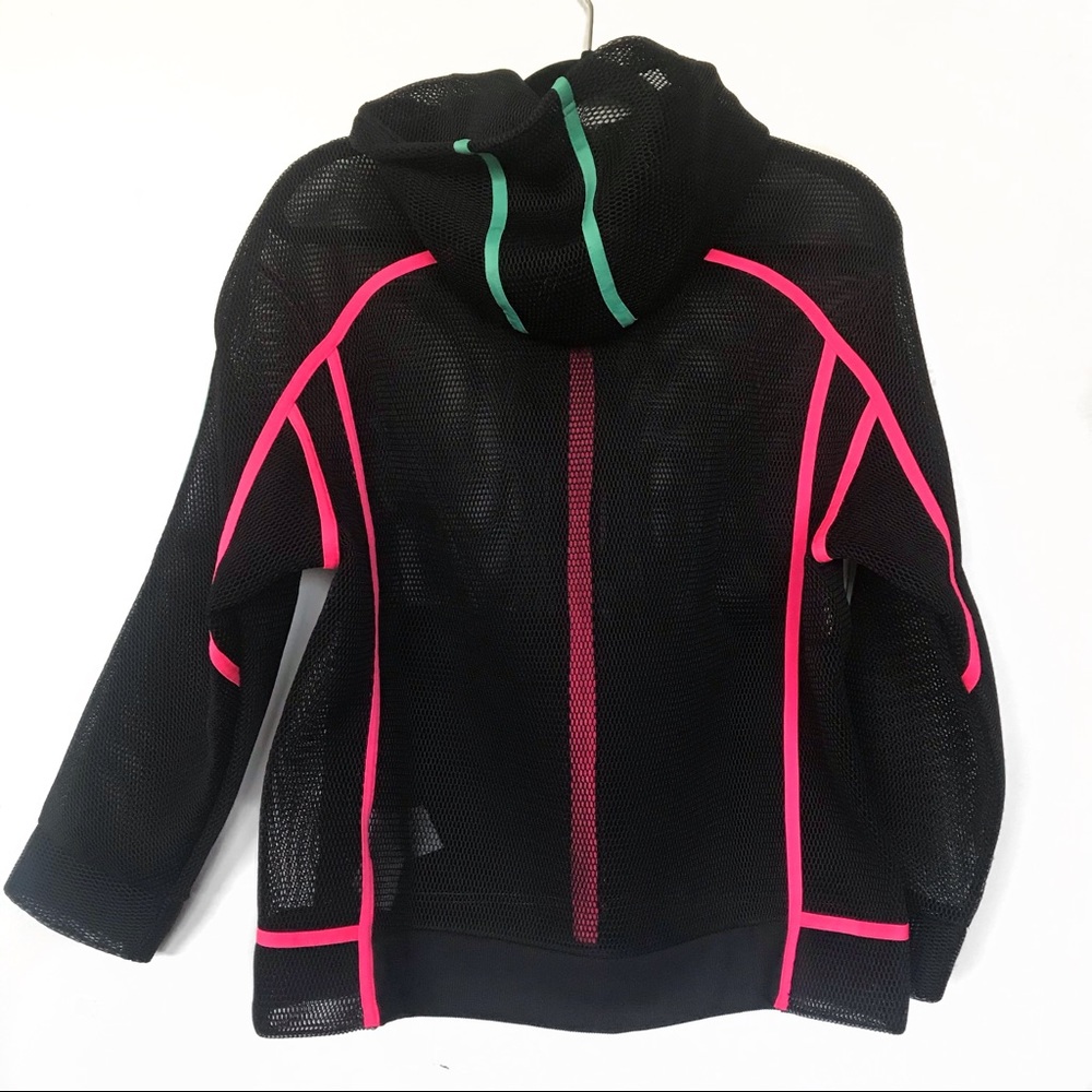 Puma Women’s Size M Mesh Chase Spacer Hoodie - Picture 5 of 8